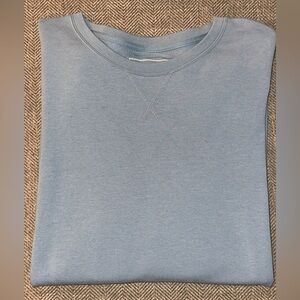 SAXX 3Six Five Men’s Blue Long Sleeve Sweatshirt XL Relaxed Fit Lounge Pullover